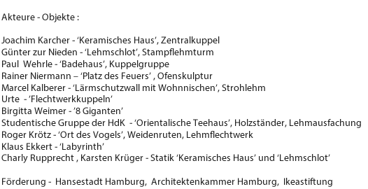 Akteure - Objekte : Joachim Karcher - ‘Keramisches Haus’, Zentralkuppel 